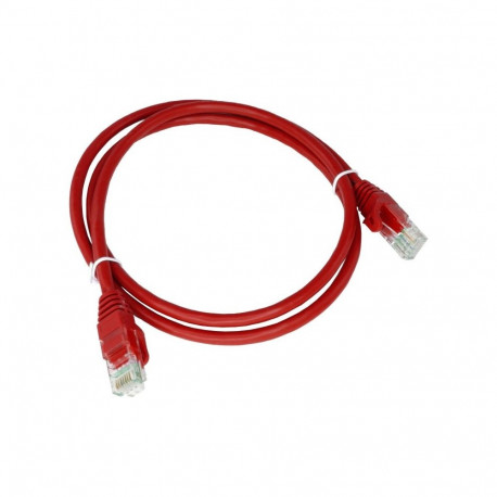 Alantec KKU5CZA1 võrgukaabel punane 0.25 m Cat5e U/UTP (UTP)