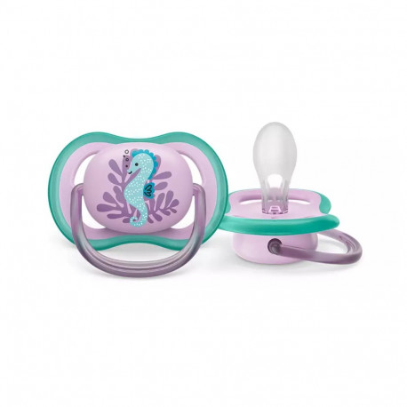 Philips Avent māneklītis Ultra Air Deco  seahorse  6-18M (1 gab)  meitenēm SCF086/06