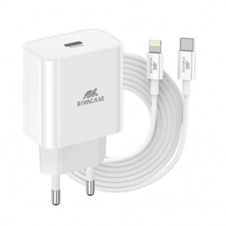 RIVACASE mobiiltelefoni seinalaadija PS4101 WD5, valge