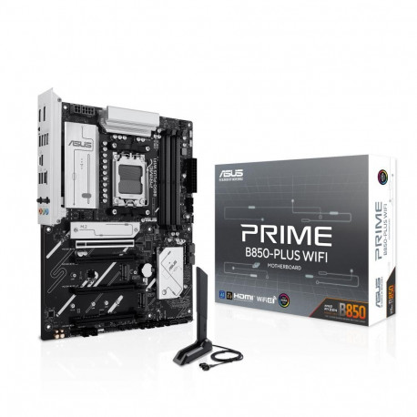 ASUS emaplaat AMD B850SAM5ATX DDR5, mälupesad 4, 2x PCI-Express 3.0 x16, 1x PCI-Express 4.0 x16, 1x 