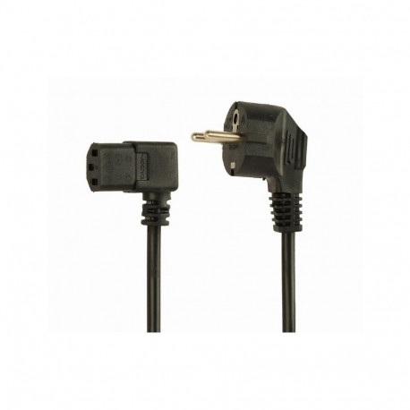 CABLE POWER ANGLED VDE 1.5M/PC-186A-VDE1B-1.5M GEMBIRD