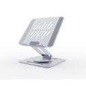 Rotating notebook riser stand 15.6 inches  space grey