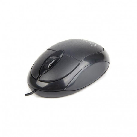 Gembird optiline hiir 1000DPI USB, must
