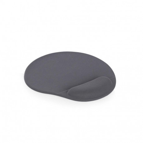Gembird MP-GEL-GR Gel mouse pad with wrist support  grey Comfortable  Grey  Gel mouse pad