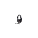 Gembird microphone & stereo headphones with volume control  black