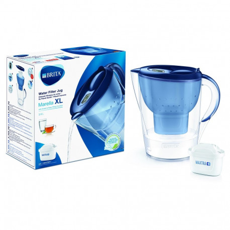 Jaunums! Brita Marella XL filtra krūze  3.5L  zila MARELLA