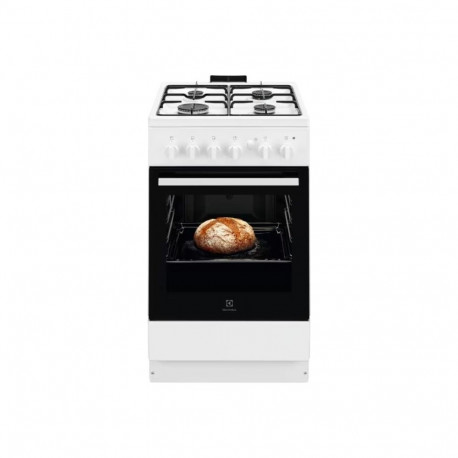 Electrolux gaasipliit LKG500013W 50cm, valge