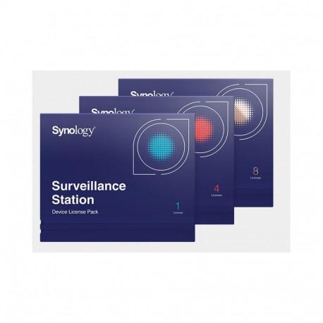Synology tarkvaralitsents Surveillance Station 4-seadme pakk
