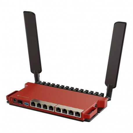MikroTik Router  L009UiGS-2HaxD-IN 802.11ax  10/100/1000 Mbit/s  Ethernet LAN (RJ-45) ports 8  Anten