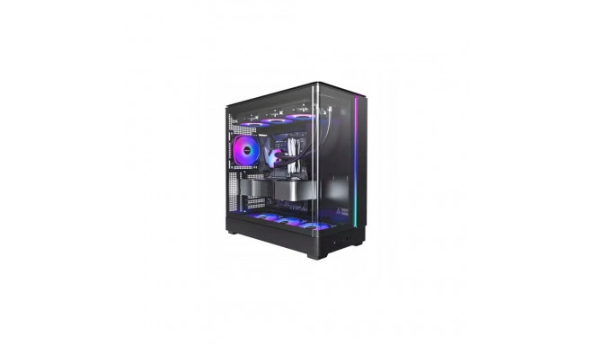 Montech PC korpus KING 45 PRO micro ATX/Mini-ITX midi-torn, must