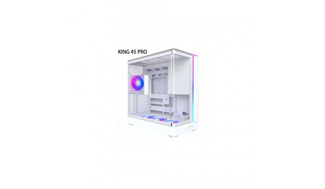 Montech PC korpus KING45PRO(W) miditorn micro ATX/Mini-ITX, valge