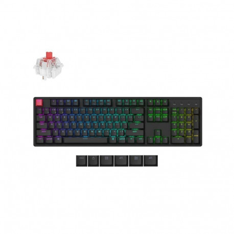 KEYCHRON klaviatuur K10 K10X-J1 juhtmevaba RGB, must