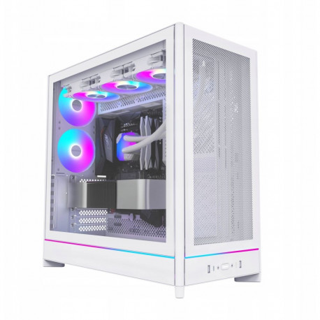 Montech HS01 PRO  tower case white  tempered glass