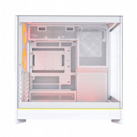 Montech HS02 PRO  tower case white  tempered glass x 2