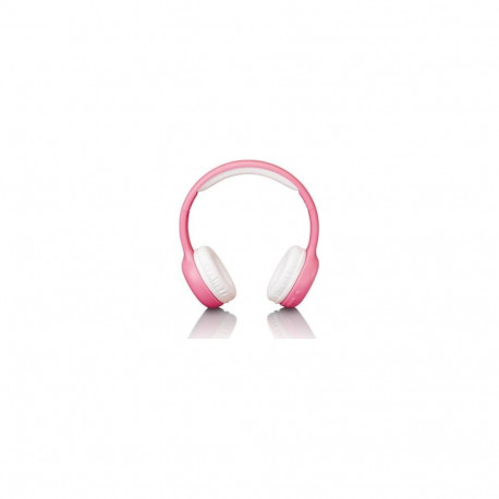 Lenco on-ear kõrvaklapid HPB-110PK Bluetoothiga lastele, roosad