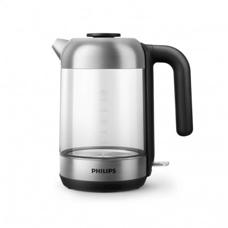 Philips klaasist veekeetja HD9339/80 1.7l, must/hõbedane