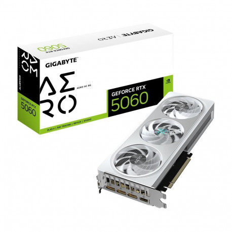 GIGABYTE GeForce RTX 5060 AERO OC 8G Graphics Card - 8GB GDDR7