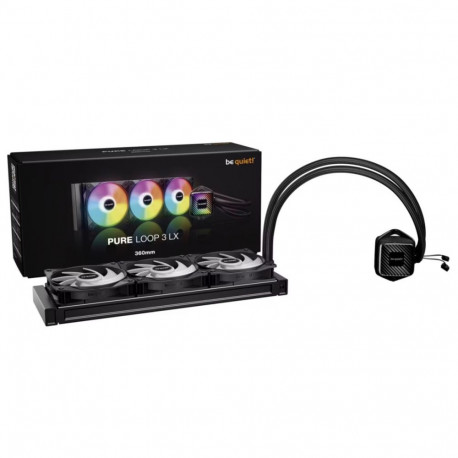 be quiet! protsessori kõik-ühes vedelikjahuti PURE LOOP 3 LX 12cm, must