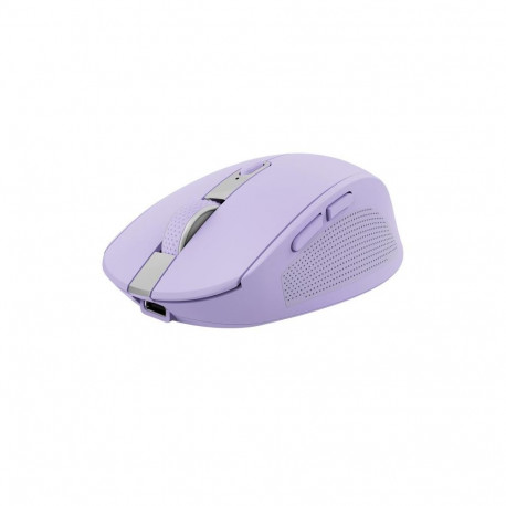 MOUSE USB OPTICAL WRL OZAA/PURPLE 25384 TRUST