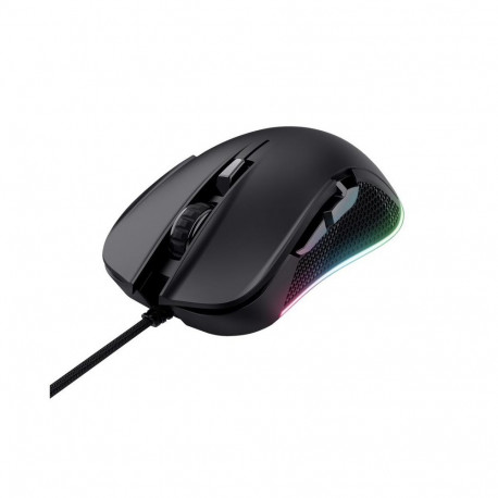 Trust GXT 922 YBAR  Right-hand  Optical mouse  USB Type-A  7200 DPI  Black (24729)