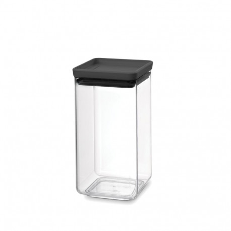 BRABANTIA kārba kantaina 1 6L  dark grey 122385