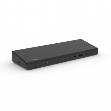 USB C Display Link Dock, Triple display support up to 4K, HDMI, DP, USB C, USB A, GbE, Audio, PD 85w