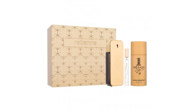 Paco Rabanne 1 Million Eau de Toilette (100ml) (Edt 100 ml + Deodorant 150 ml + Edt 10 ml)