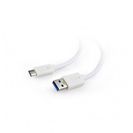 GEMBIRD kaabel CCP-USB3-AMCM-W-0.1M USB-C–USB3, valge