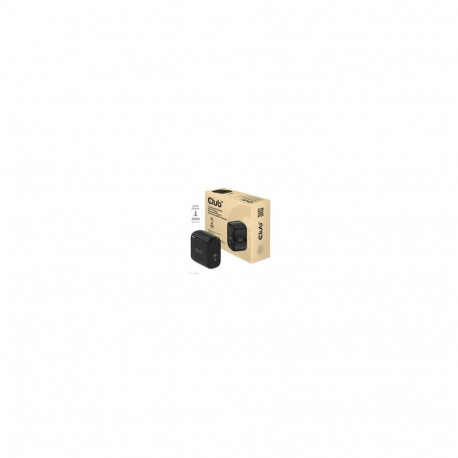 CLUB3D reisilaadija 65W GAN technology USB Type-C ühe pordiga Power Delivery (PD) 3.0 toega