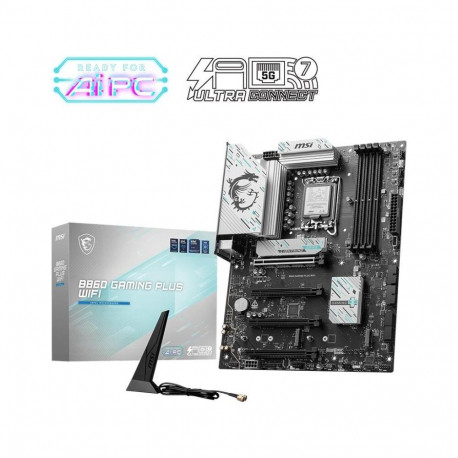 MSI emaplaat B860 Gaming Plus WIFI ATX LGA1851 Intel B860