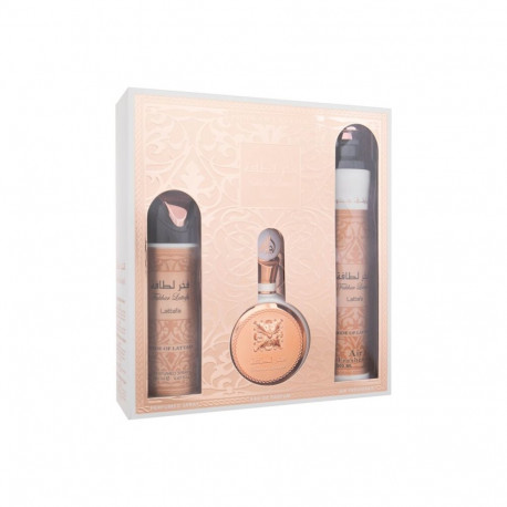 Lattafa Fakhar Lattafa Eau de Parfum (100ml) (EDP 100 ml + Deodorant 200 ml + Air Freshener 300 ml)