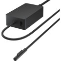 Sülearvuti laadija Microsoft Surface 65W, must