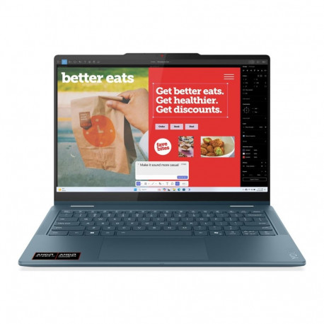 Lenovo sülearvuti Yoga 7 2-in-1 14AKP10 AMD Ryzen AI 7 350 16GB joodetud LPDDR5 SSD 512GB AMD Radeon