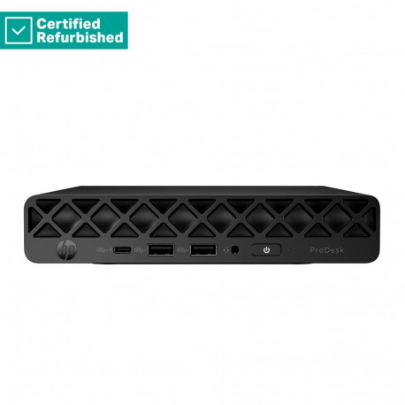 RENEW SILVER HP ProDesk 4 G1i Mini - Ultra 5-235, 16GB, 512GB SSD, No Mouse, Win 11 Pro, 1 years