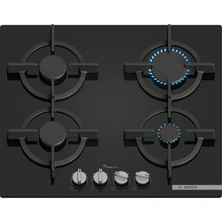 BOSCH Gas Hob PPP6A6I10, Width 60cm, Black