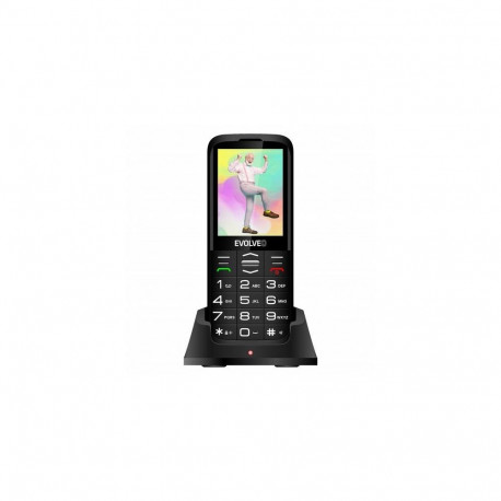 Evolveo EasyPhone 8595683203531 mobile phone 7.11 cm (2.8") 113 g Black Senior phone