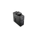LogiLink EO0030 CPU holder Under desk CPU holder Black