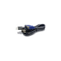 Trendnet TK-CU15 KVM cable Black 4.5 m