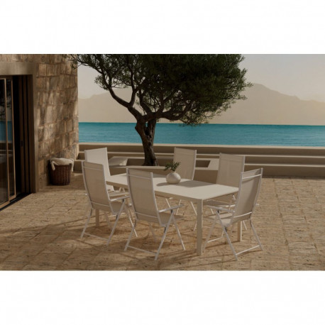 Aiamööbli komplekt GIARDINI&LEVANZO ja 6 tooli