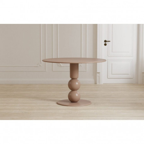 Söögilaud BOULE 110cm, pruun