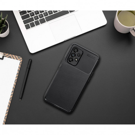 Case for Samsung A27 5G Carbon Premium black