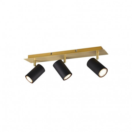 SPOTLIGHT MARLEY 3XGU10 BLACK/GOLD