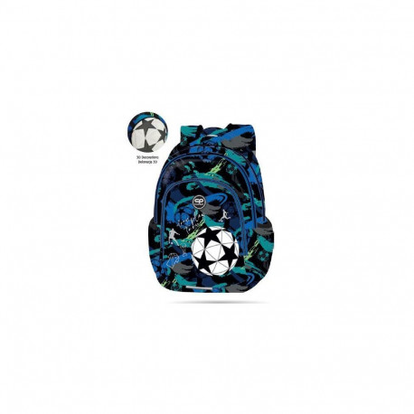 COOLPACK seljakott FOOTBALL 42x34cm 670gr