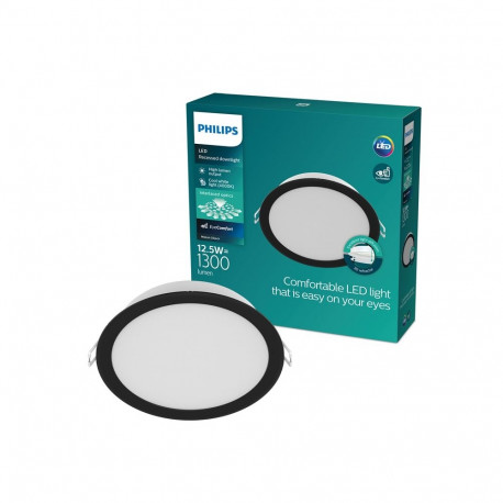 RECESSED LIGHT MESON 125 12.5W 40K BLACK