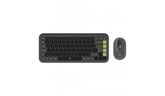 Logitech KEYBOARD +MOUSE COMBO POP ICON/GR/GREEN 920-013140