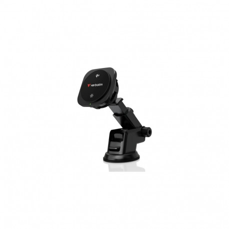 Verbatim 31861 Charge 'n' Drive Qi2 Magnetic Wireless Car Charger, Black