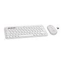 KEYBOARD +MOUSE COMBO PEBBLE 2/WHITE 920-012240 LOGITECH