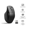 Computer Mouse - Keychron M6 Silent 30,000 DPI Wireless Bluetooth USB Type-C Black