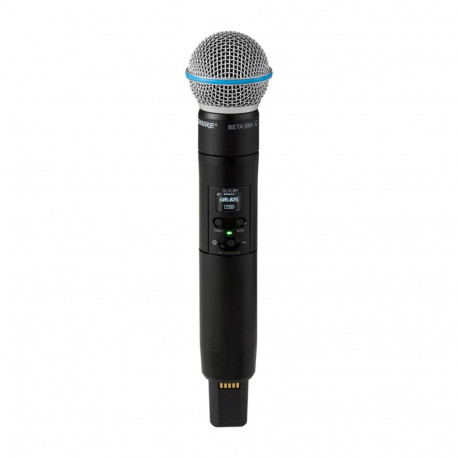 Audio Equipment - Shure SLXD24D+E/B58 Dual Digital Wireless Microphone System 470–606 MHz Black