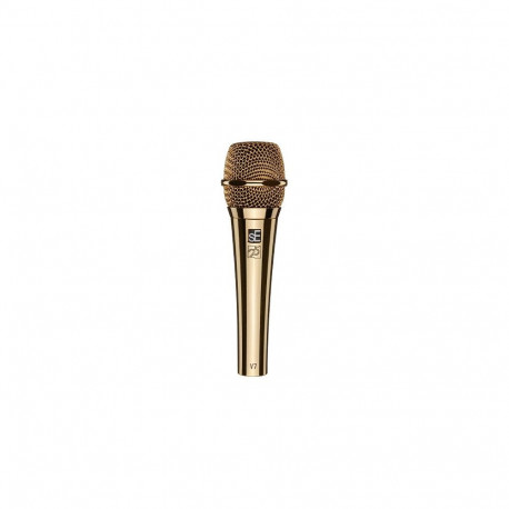 Microphone - sE Electronics V7 G-25AE Dynamic Supercardioid 40–19,000 Hz Gold